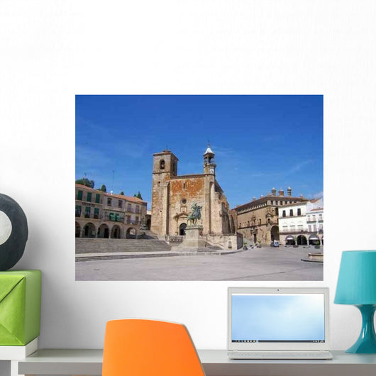 Plaza Mayor Trujillo2 Wall Decal