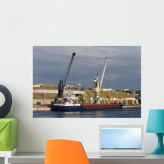 Port Commerce Wall Decal