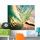 Sunset Wave Tunnel Wall Decal