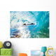 Inside an Ocean Wave Wall Decal