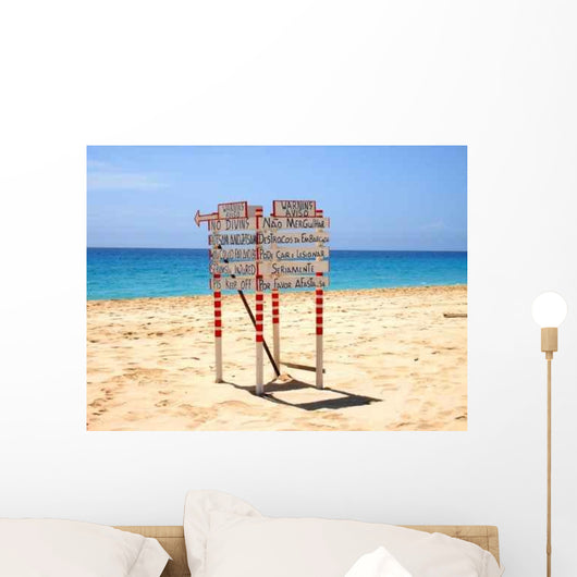 Cape Verde Sal Beach Wall Decal