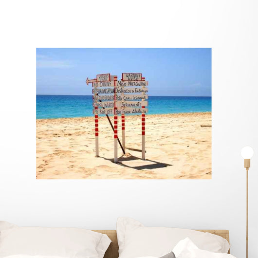 Cape Verde Sal Beach Wall Decal