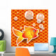 Seamless Small Goldfish or Wall Decal