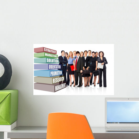 Business People Group Wall Decal
