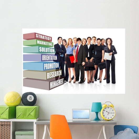 Business People Group Wall Decal