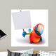 CG Parrot with Sign Wall Decal