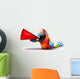 CG Parrot with Megaphone Wall Decal