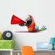 CG Parrot with Megaphone Wall Decal