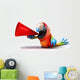 CG Parrot with Megaphone Wall Decal