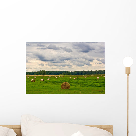 Hay Harvest Wall Decal
