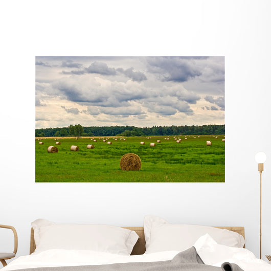 Hay Harvest Wall Decal