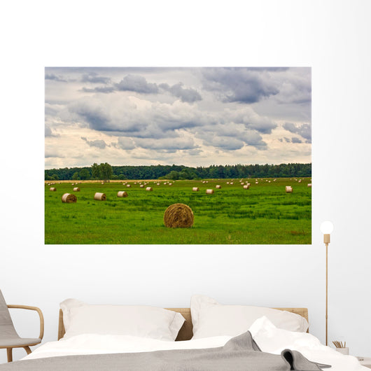 Hay Harvest Wall Decal