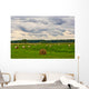 Hay Harvest Wall Decal