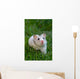 White Hamster Wall Decal
