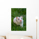 White Hamster Wall Decal