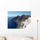 Santorini Island Wall Decal