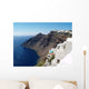 Santorini Island Wall Decal