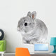 Gray Rabbit Bunny Baby Wall Decal