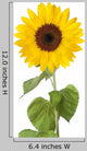 Sunflower Wall Decal
