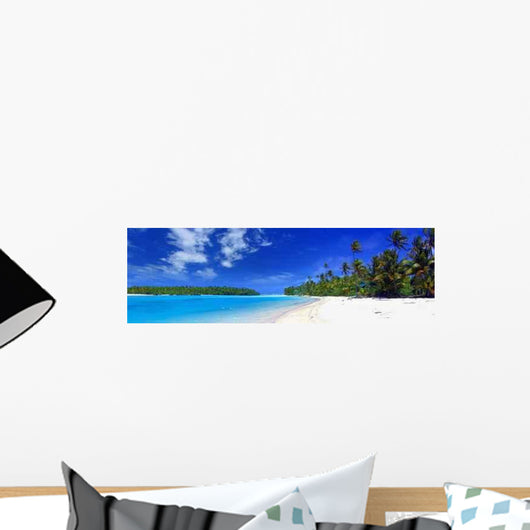 Panoramic Lagoon Wall Decal