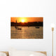 Fellouque Sur Le Nil at SunsetWall Decal