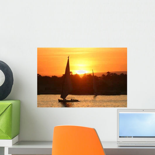 Fellouque Sur Le Nil Wall Decal