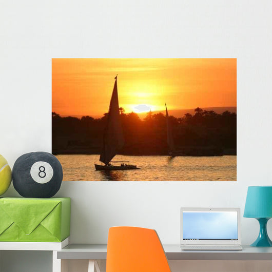 Fellouque Sur Le Nil Wall Decal