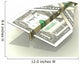 3D Concept Illustration Folded Wall Decal