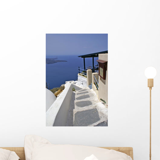 Greek Traditional Architecture Santorini Wall Decal