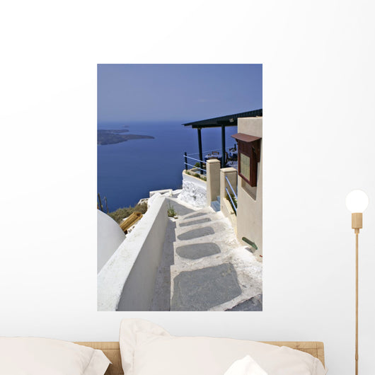 Greek Traditional Architecture Santorini Wall Decal