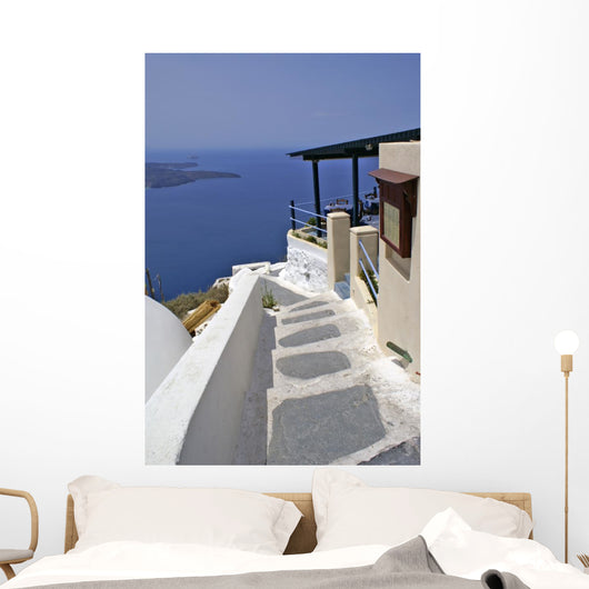Greek Traditional Architecture Santorini Wall Decal