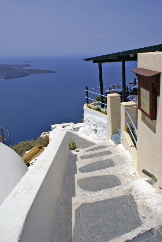 Greek Traditional Architecture Santorini Wall Decal