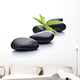 Zen Pebbles and Leaf Spa Wall Decal