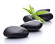 Zen Pebbles and Leaf Spa Wall Decal