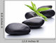 Zen Pebbles and Leaf Spa Wall Decal