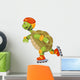Funny Turtle Roller Wall Decal