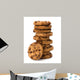 Chocolate Homemade Pastry Cookies Wall Decal