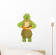 Funny Turtle Diet Wall Decal