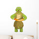 Funny Turtle Diet Wall Decal