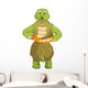 Funny Turtle Diet Wall Decal