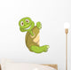 Funny Cartoon Turtle Pointing Wall Decal