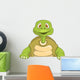 Funny Turtle Wall Decal