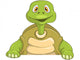 Funny Turtle Wall Decal