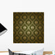 Damask Seamless Floral Pattern Wall Decal