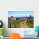 Alsatian Vineyard Wall Decal