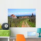 Alsatian Vineyard Wall Decal