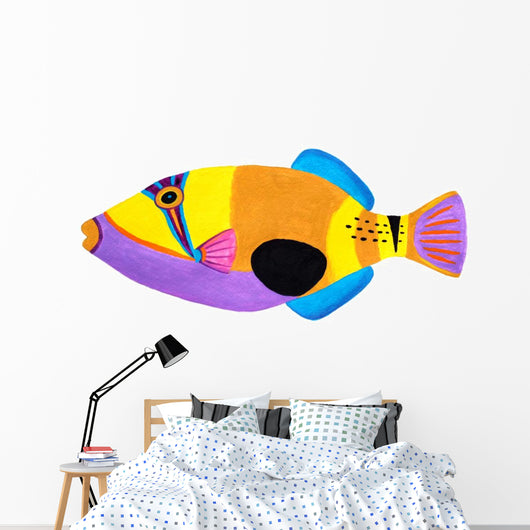Blackpatch Triggerfish Wall Decal