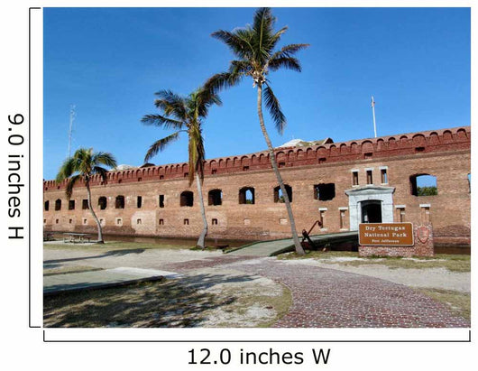 Fort Jefferson Dry Tortugas National Park Wall Decal