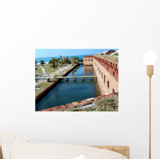 Fort Jefferson Dry Tortugas National Park Overlooking Ocean Wall Decal
