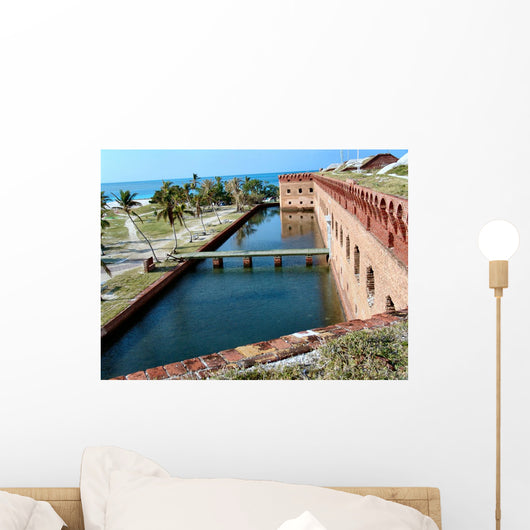 Fort Jefferson Dry Tortugas National Park Overlooking Ocean Wall Decal